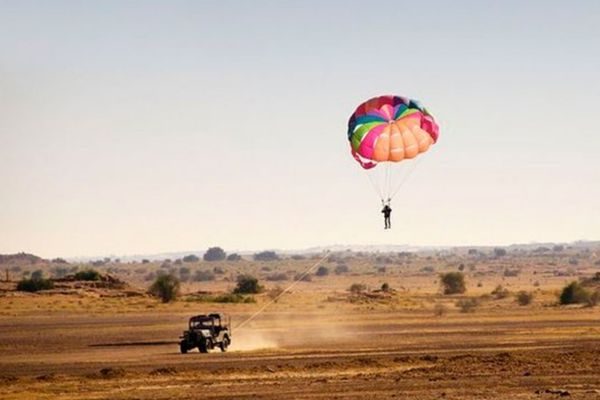 parasailing